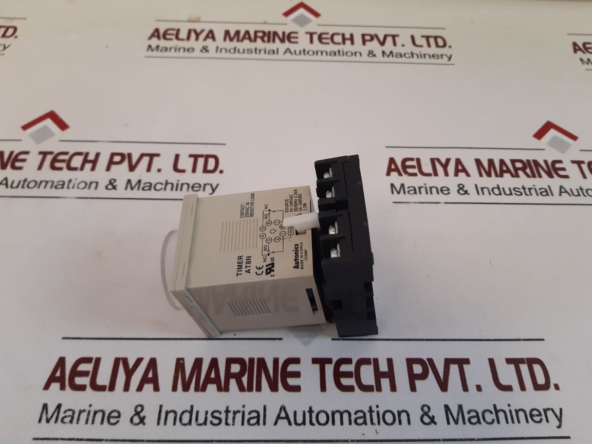 Autonics At8N Timer 0 To 5 Sec 1.5W With Socket Base