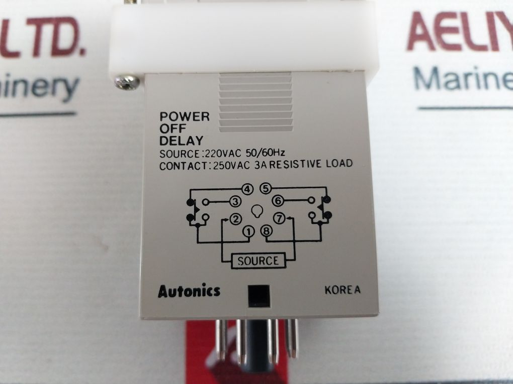 Autonics At8Pm Power Off Delay 0-5 Min 220Vac