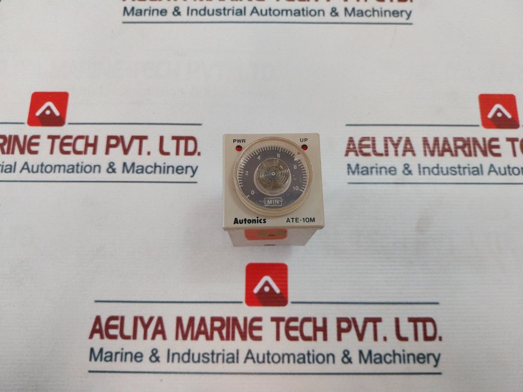 Autonics Ate-10M Solid State On Delay Timer 250 Vac 3A