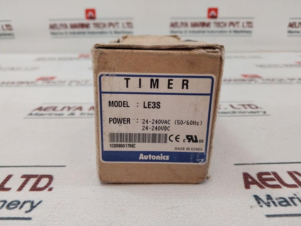 Autonics Le3S Timer 100-240Vac 50/60Hz