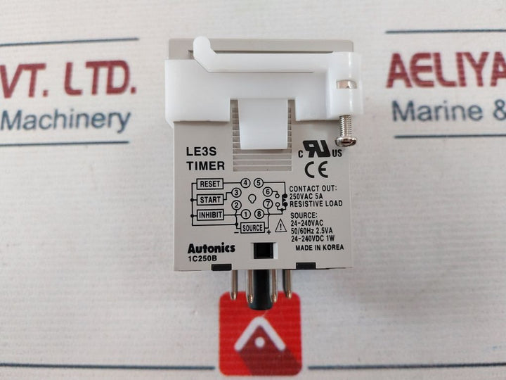 Autonics Le3S Digital Timer 1C250B 1W