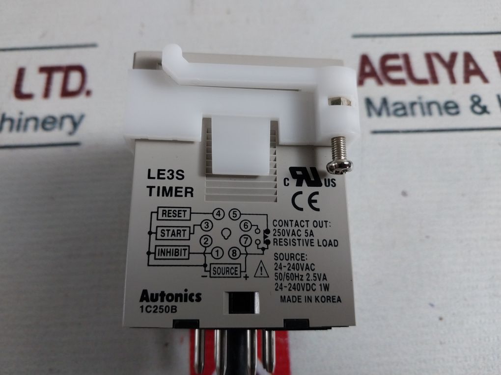 Autonics Le3S Timer 250Vac 5A