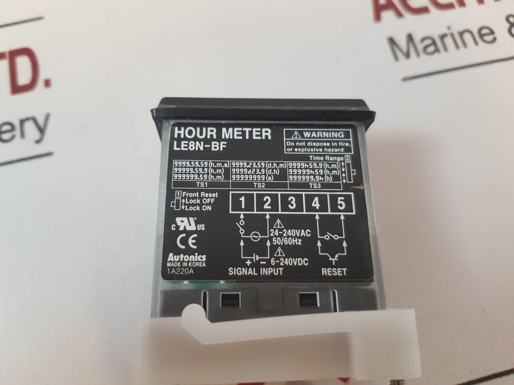 Autonics Le8N-bf Hour Meter