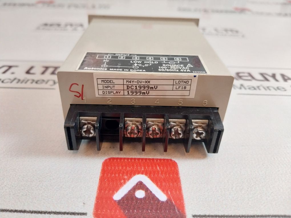 Autonics M4Y-dv-xx Panel Meter 100-240Vac 50/60Hz 4Va