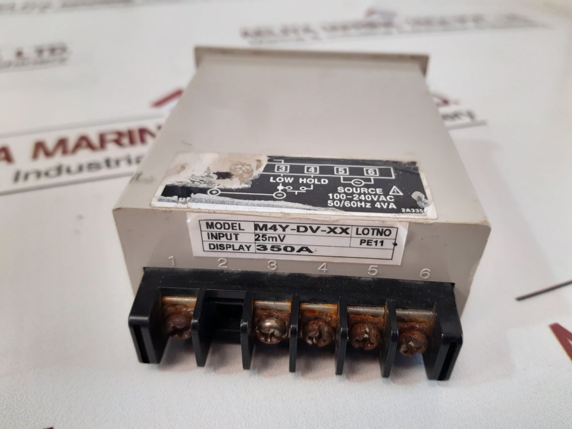 Autonics M4Y-dv-xx Digital Panel Meter 100-240Vac