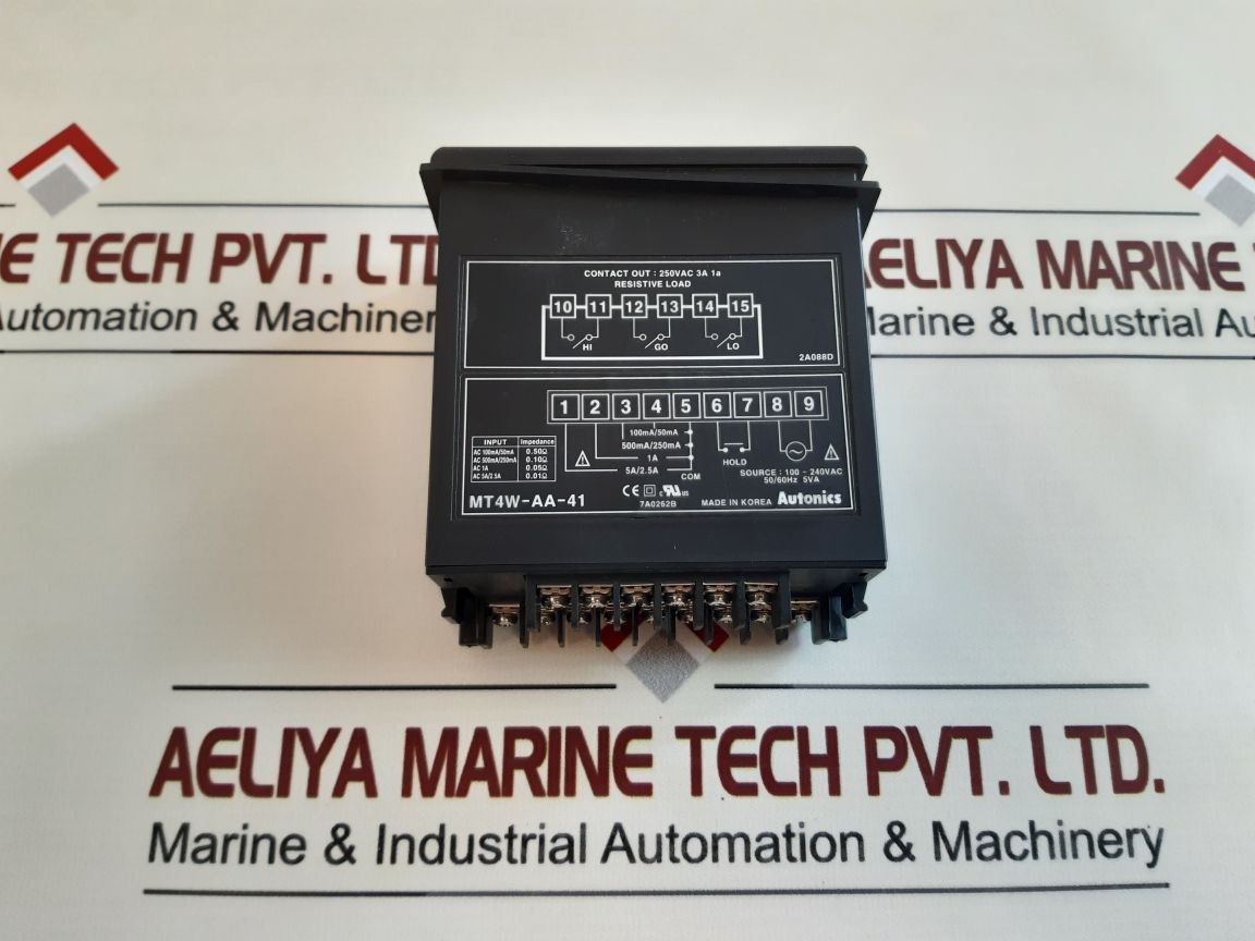 Autonics Mt4W-aa-41 Panel Meter