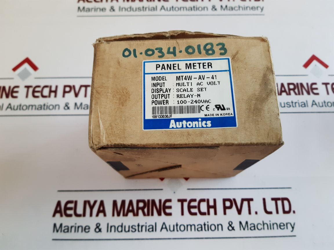 Autonics Mt4W-av-41 Panel Meter