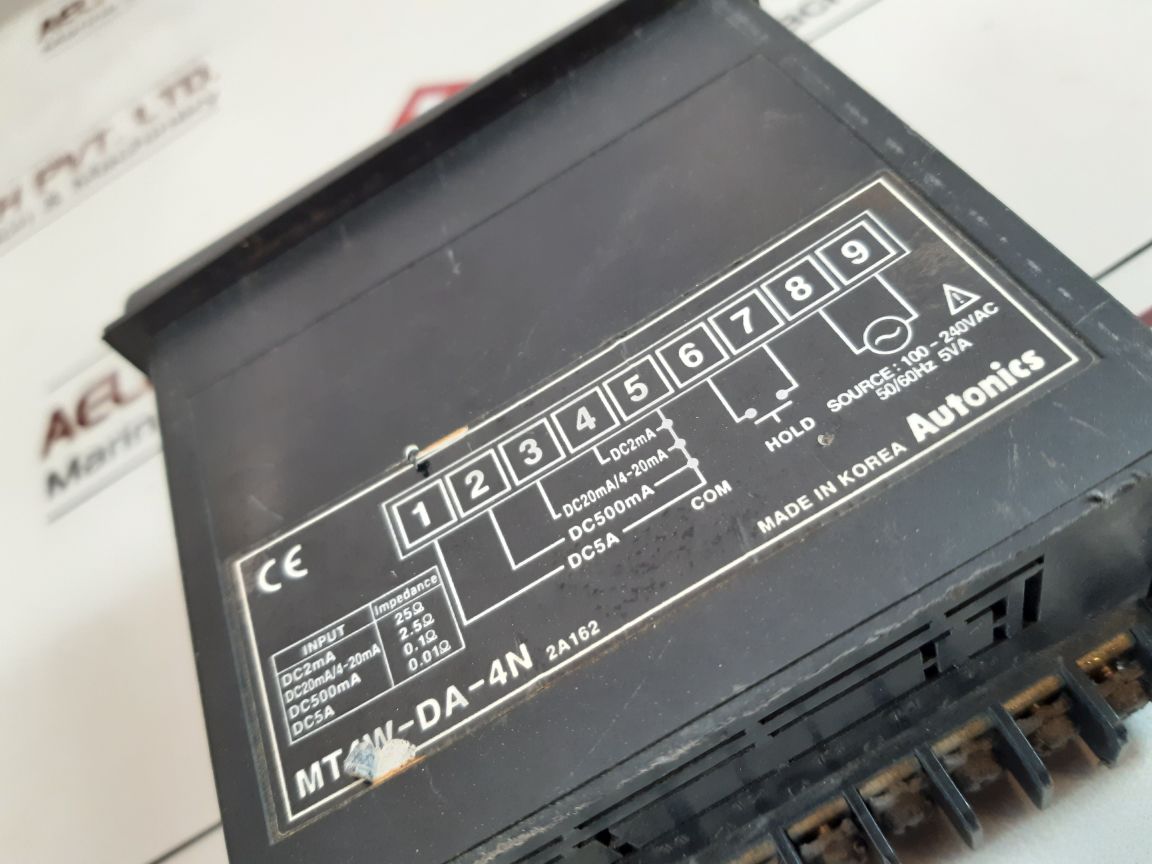 Autonics Mt4W-da-4N Digital Multi Meter