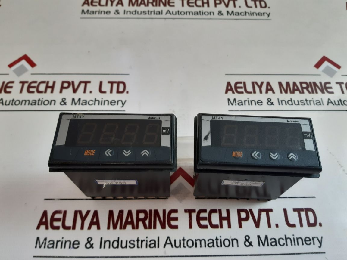 Autonics Mt4Y-dv-4N Panel Meter