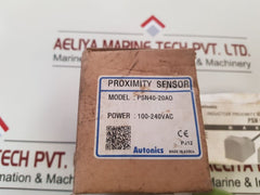Autonics Psn40-20Ao Inductive Proximity Sensor 100-240 Vac