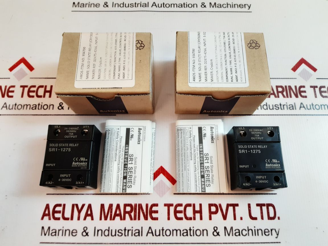 Autonics Sr1-1275 Solid State Relay Sr1 Series
