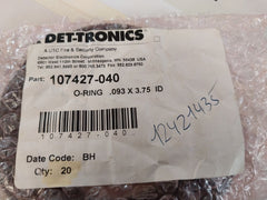 Lot Of 20X Autronica 116-107427-040 O-ring 90-5020-00997-z