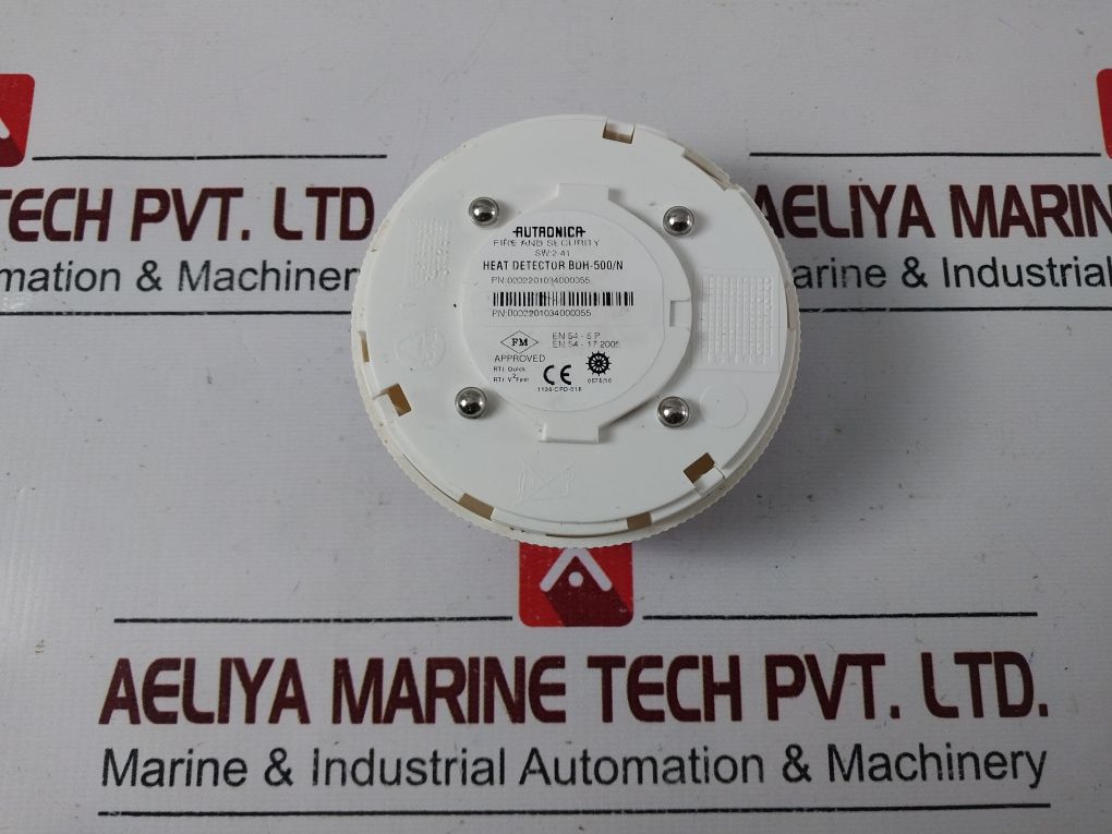 Autronica Bdh-500/N Heat Detector 0002201034000055
