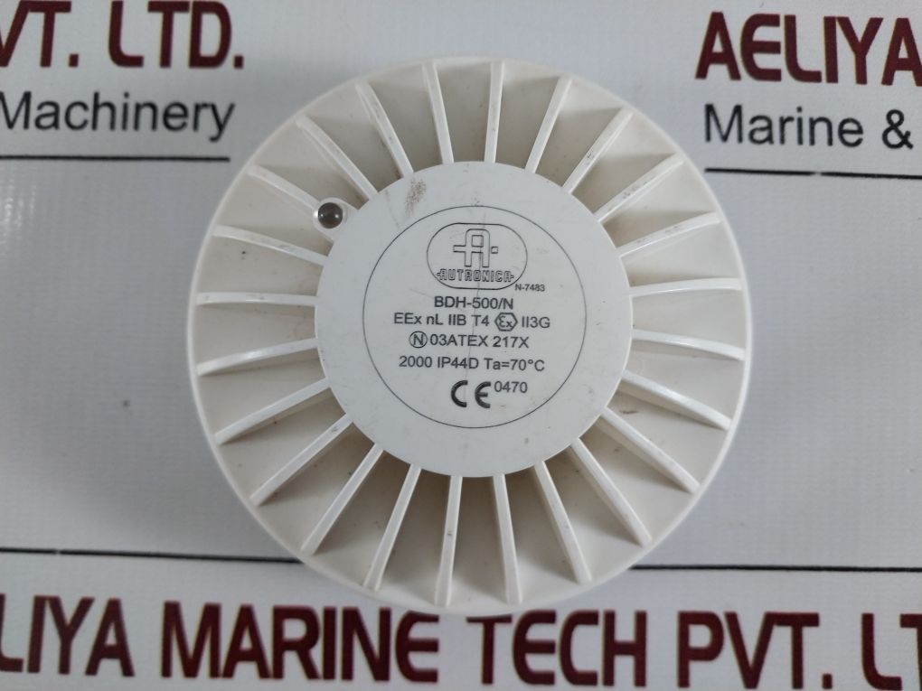 Autronica Bdh-500/N Heat Detector 0002201232000435