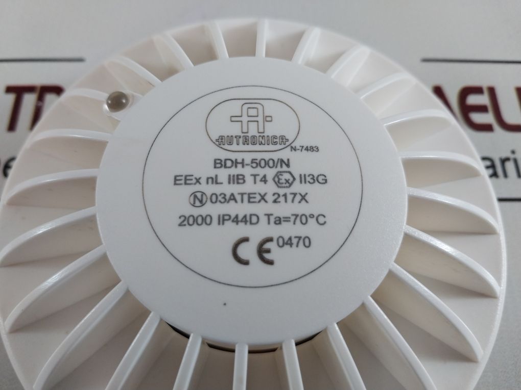 Autronica Bdh-500/N Heat Detector 0002201232000380