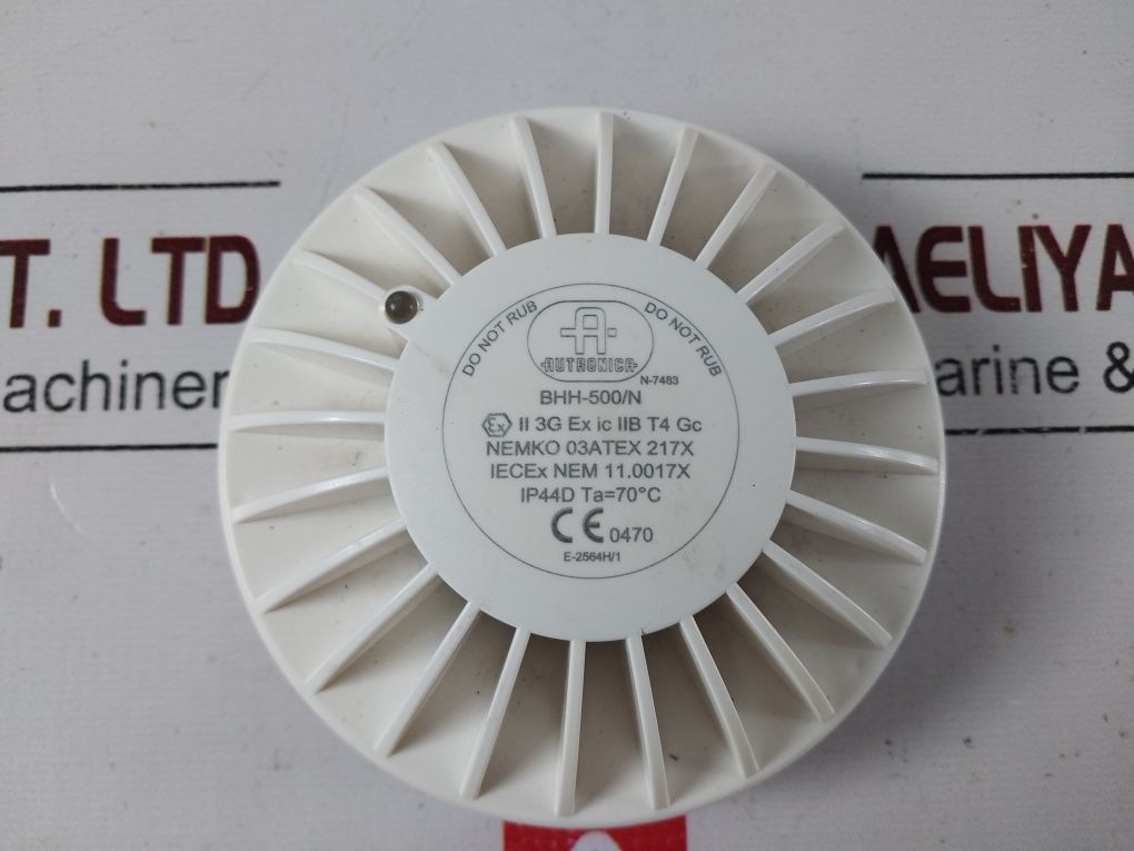 Autronica Bhh-500/N Smoke Detector