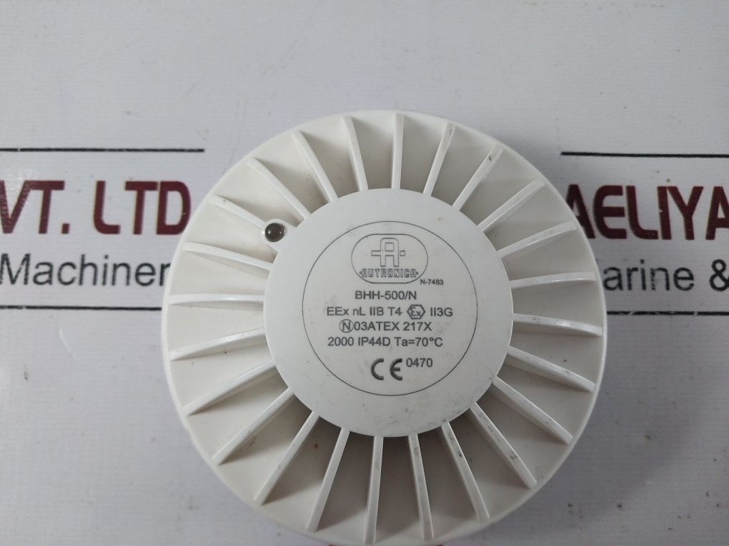 Autronica Bhh-500/N Smoke Detector 0001201231800722
