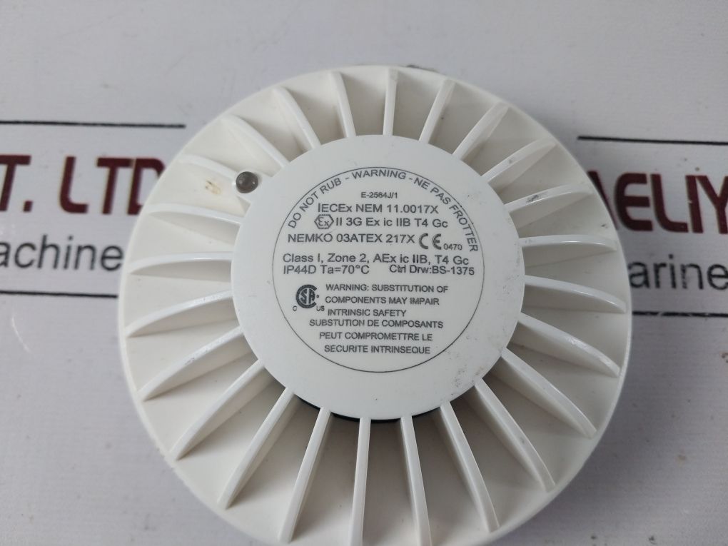 Autronica Bhh-500/N Smoke Detector 0001201613301027