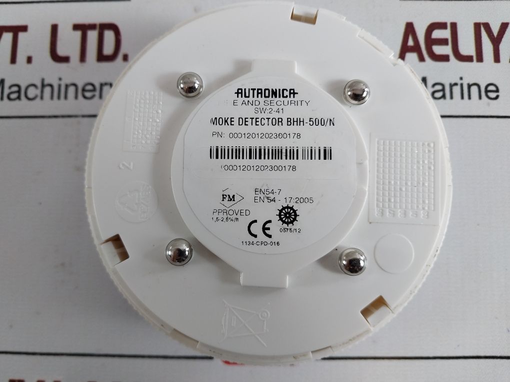 Autronica Bhh-500/N Smoke Detector 0001201202300178