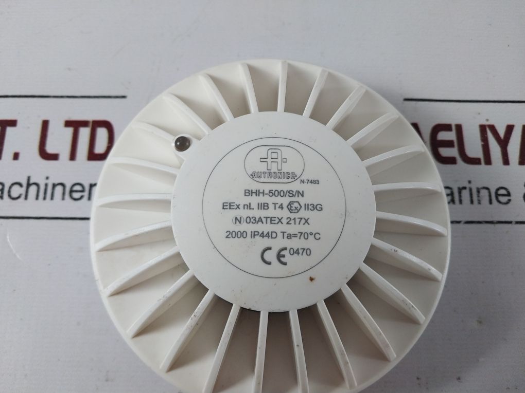 Autronica Bhh-500/S/N Smoke Detector 0001200929300711
