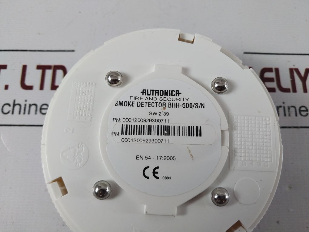 Autronica Bhh-500/S/N Smoke Detector 0001200929300711