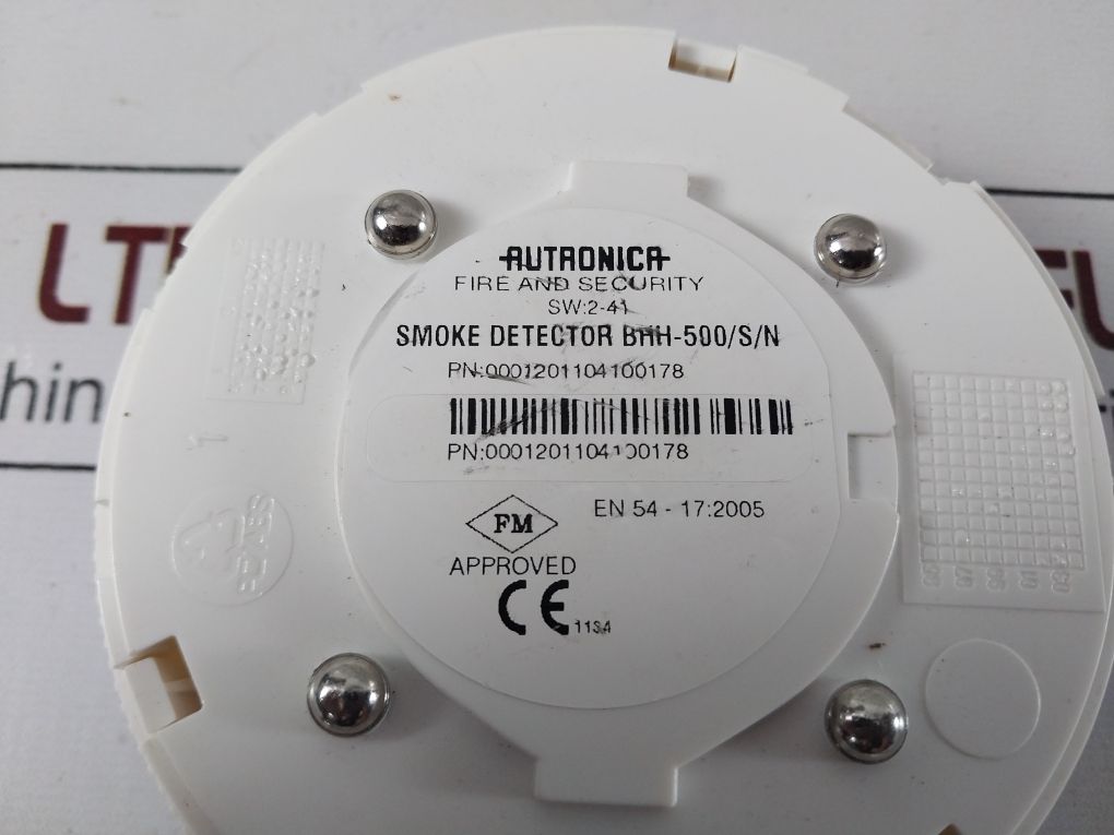 Autronica Bhh-500/S/N Smoke Detector 0001201104100178