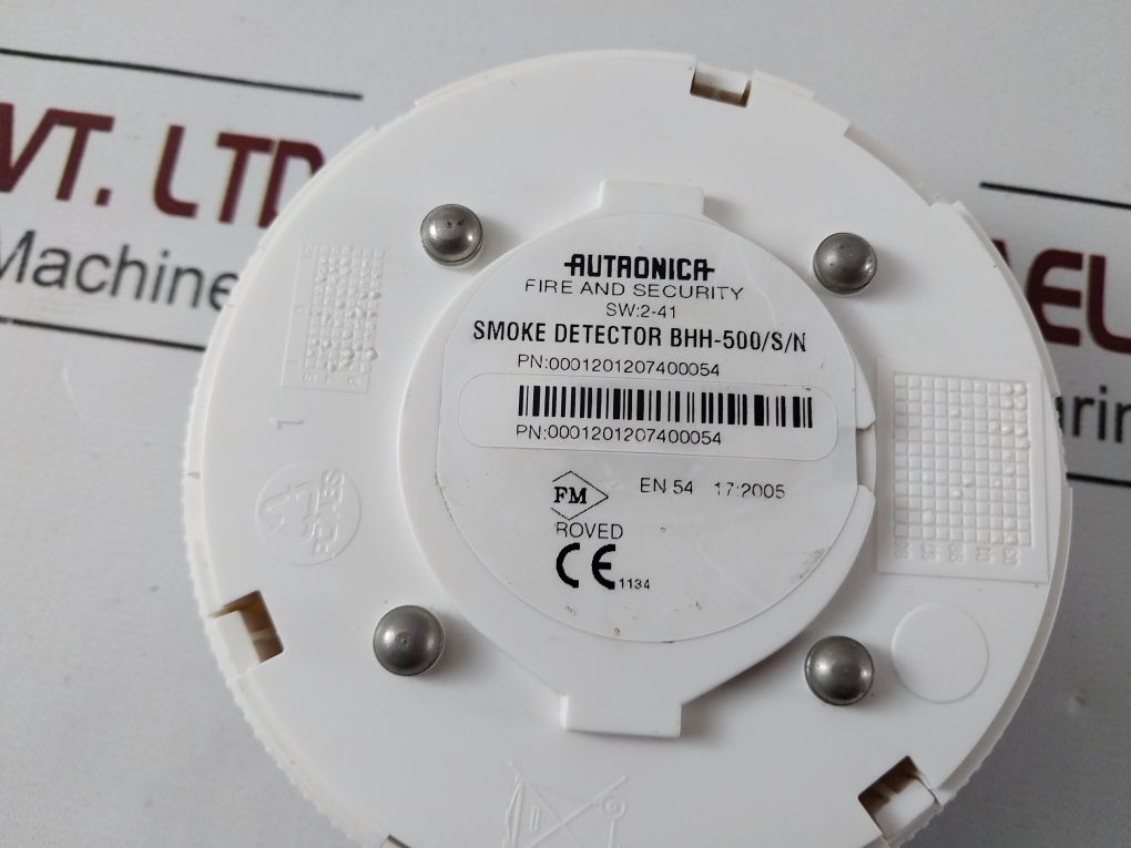 Autronica Bhh-500/S/N Smoke Detector 0001201207400054
