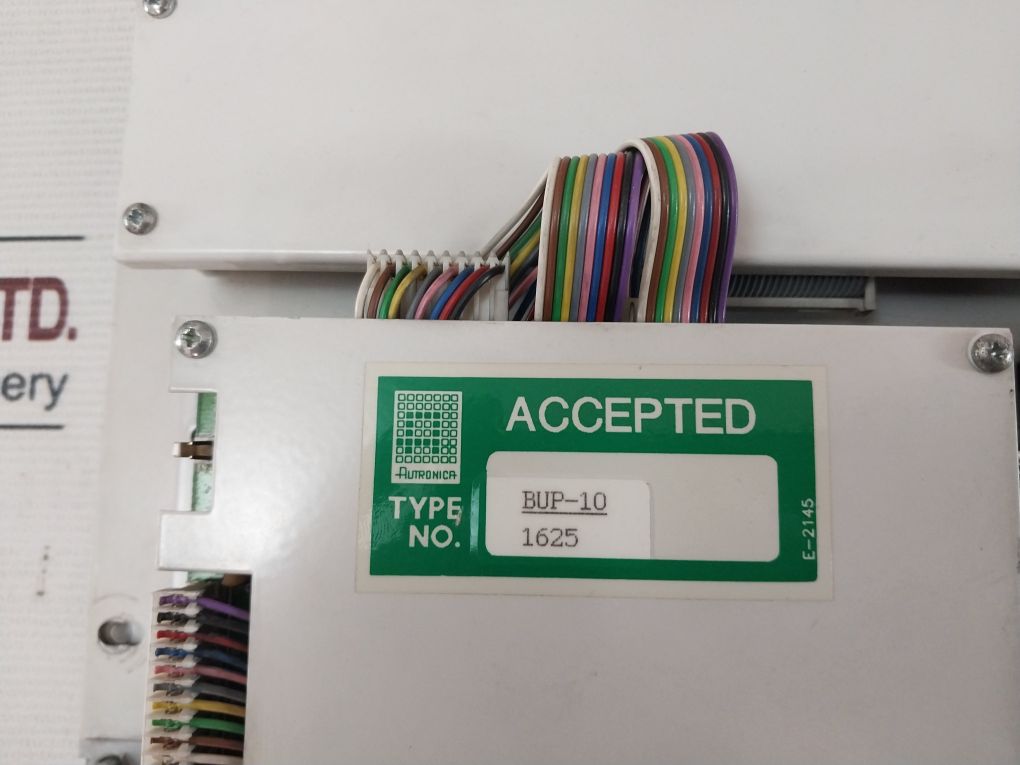 Autronica Bs 100 Fire Alarm Control Panel 230V~ 1A 50Hz