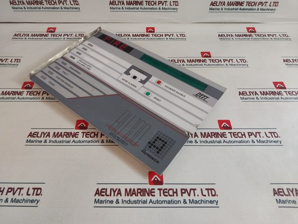 Autronica Bu-100 Fire Alarm Panel (Front Cover Only)