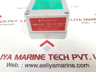 Autronica Ga-100/A Thermocouple Amplifier 0-600°
