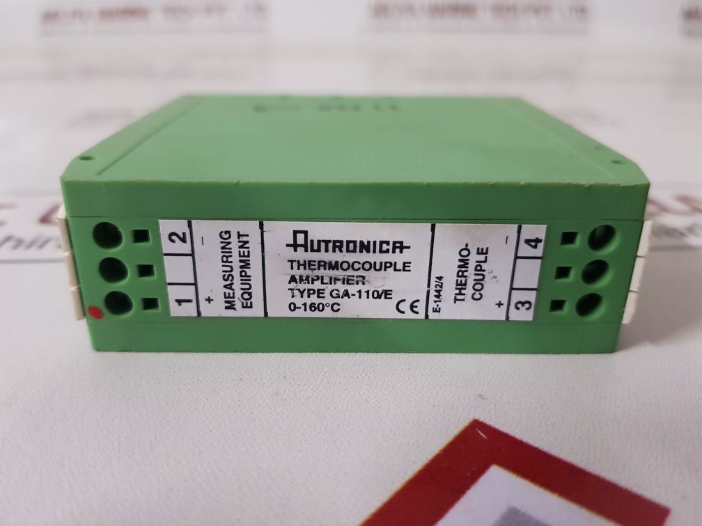 Autronica Ga-110/E Thermocouple Amplifier 0-160°C