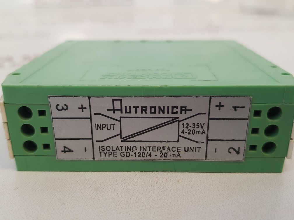 Autronica Gd-120/4-20 Ma Isolating Interface Unit