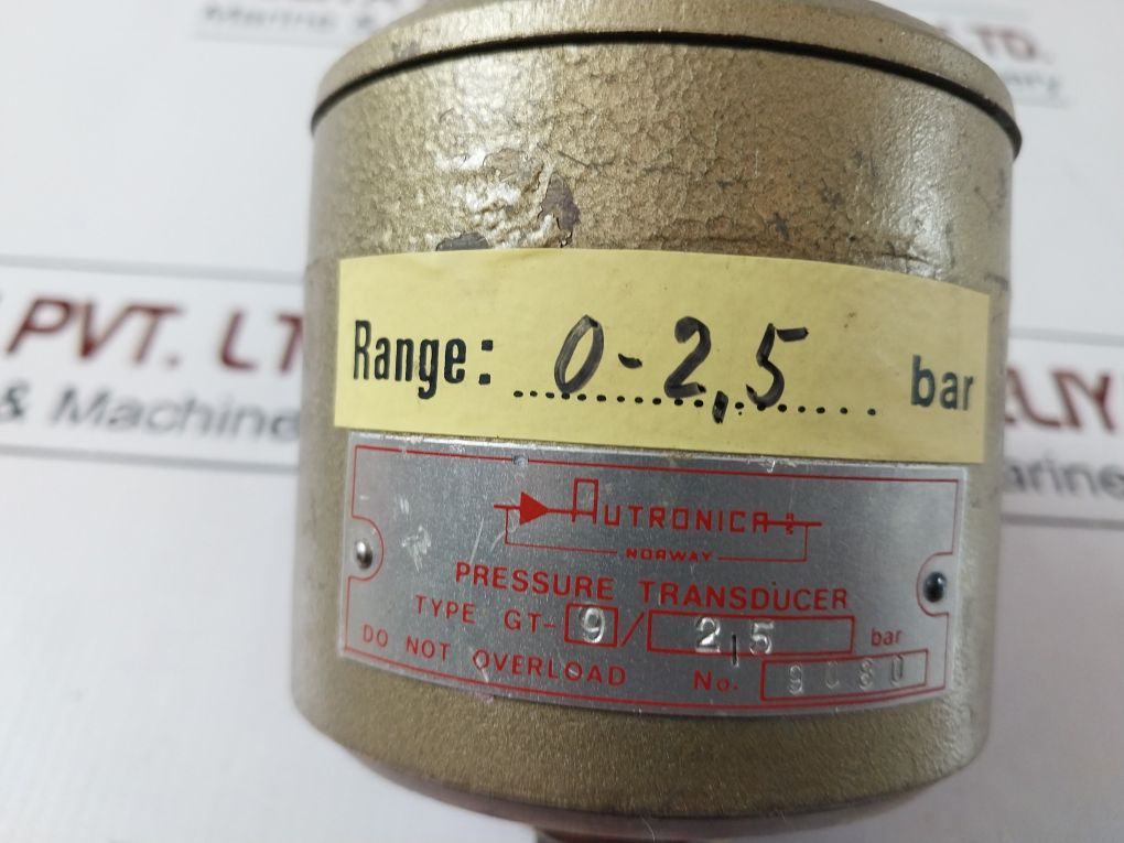 Autronica Gt-9/2.5Bar Pressure Transducer
