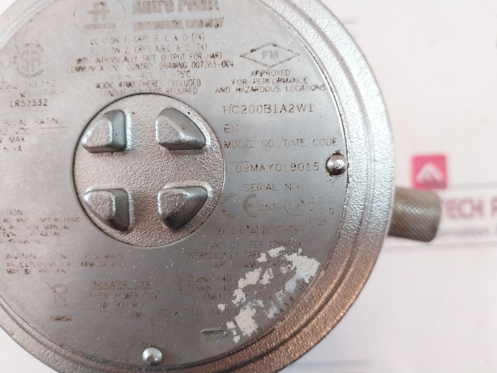 Autronica Hc200B1A2W1 Autro Point Gas Detector 500Nh