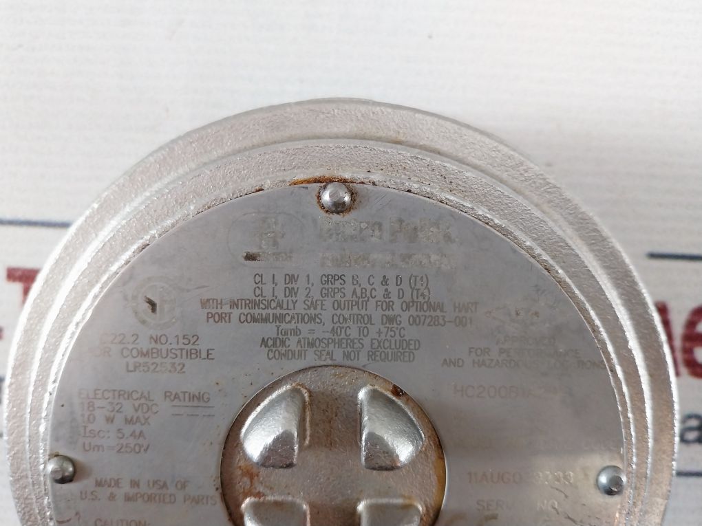 Autronica Hc200B1A2W1 Autro Point Methane Gas Detector