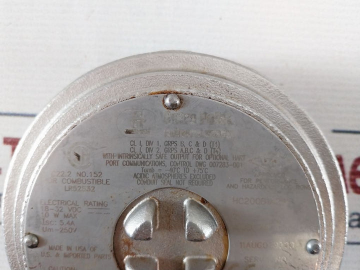 Autronica Hc200B1A2W1 Autro Point Methane Gas Detector