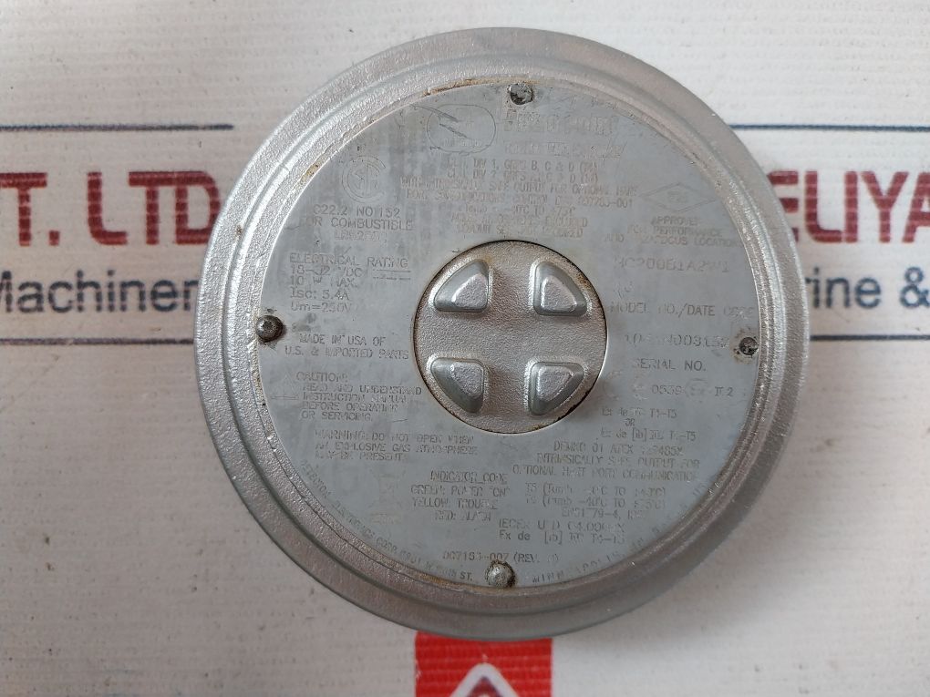 Autronica Hc200B1A2W1 Point Gas Detector 4-20 Ma