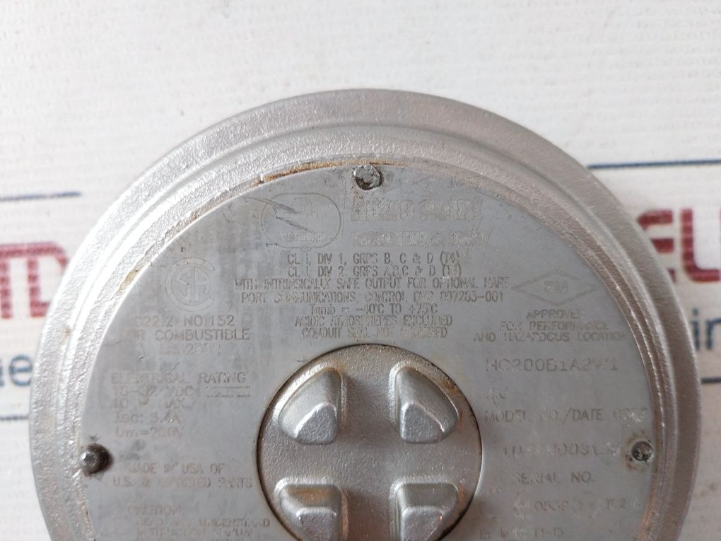 Autronica Hc200B1A2W1 Point Gas Detector 4-20 Ma