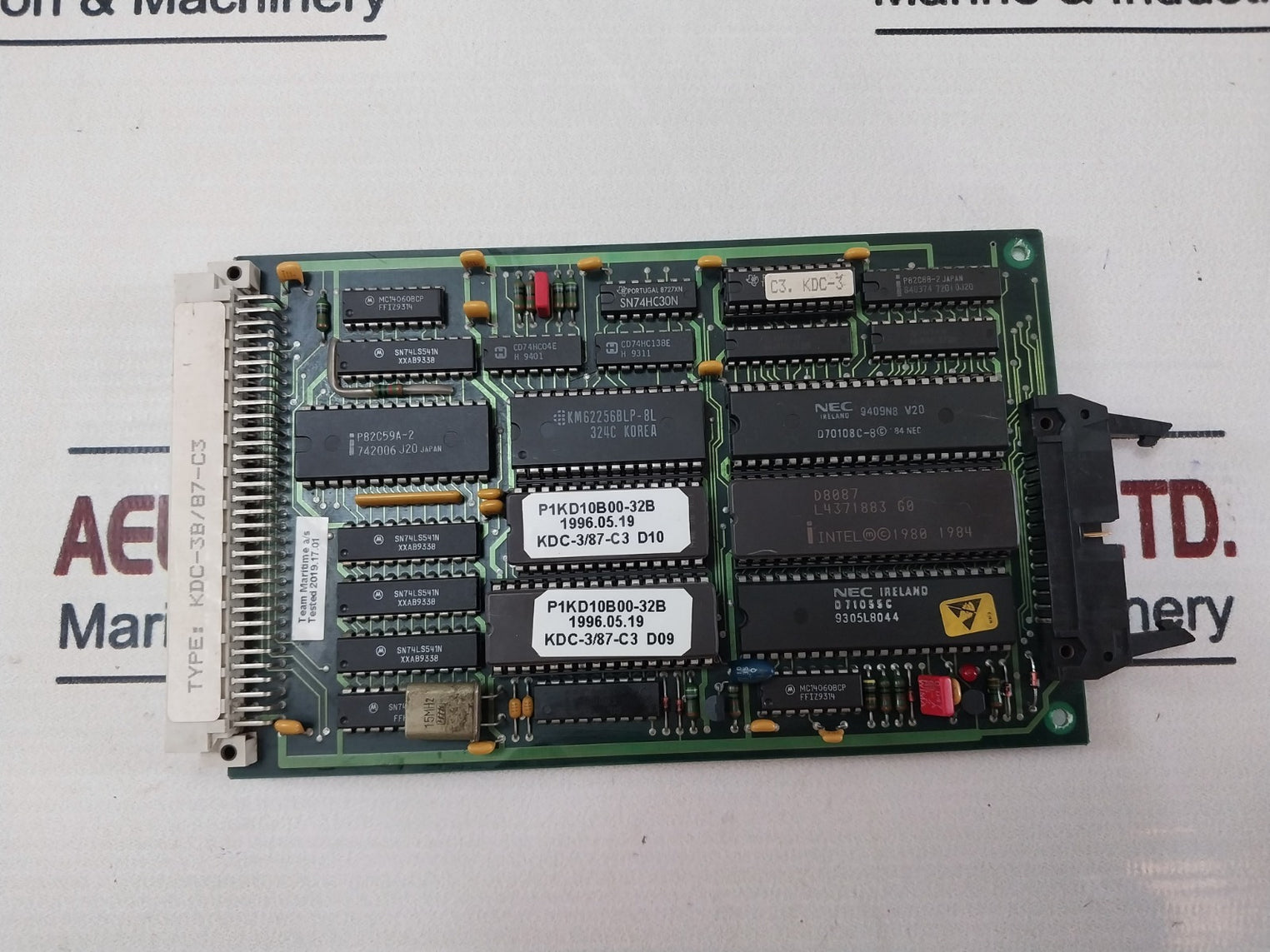 Autronica Kdc-3B/87-c3 Micro Processor Board 7252-074.0001