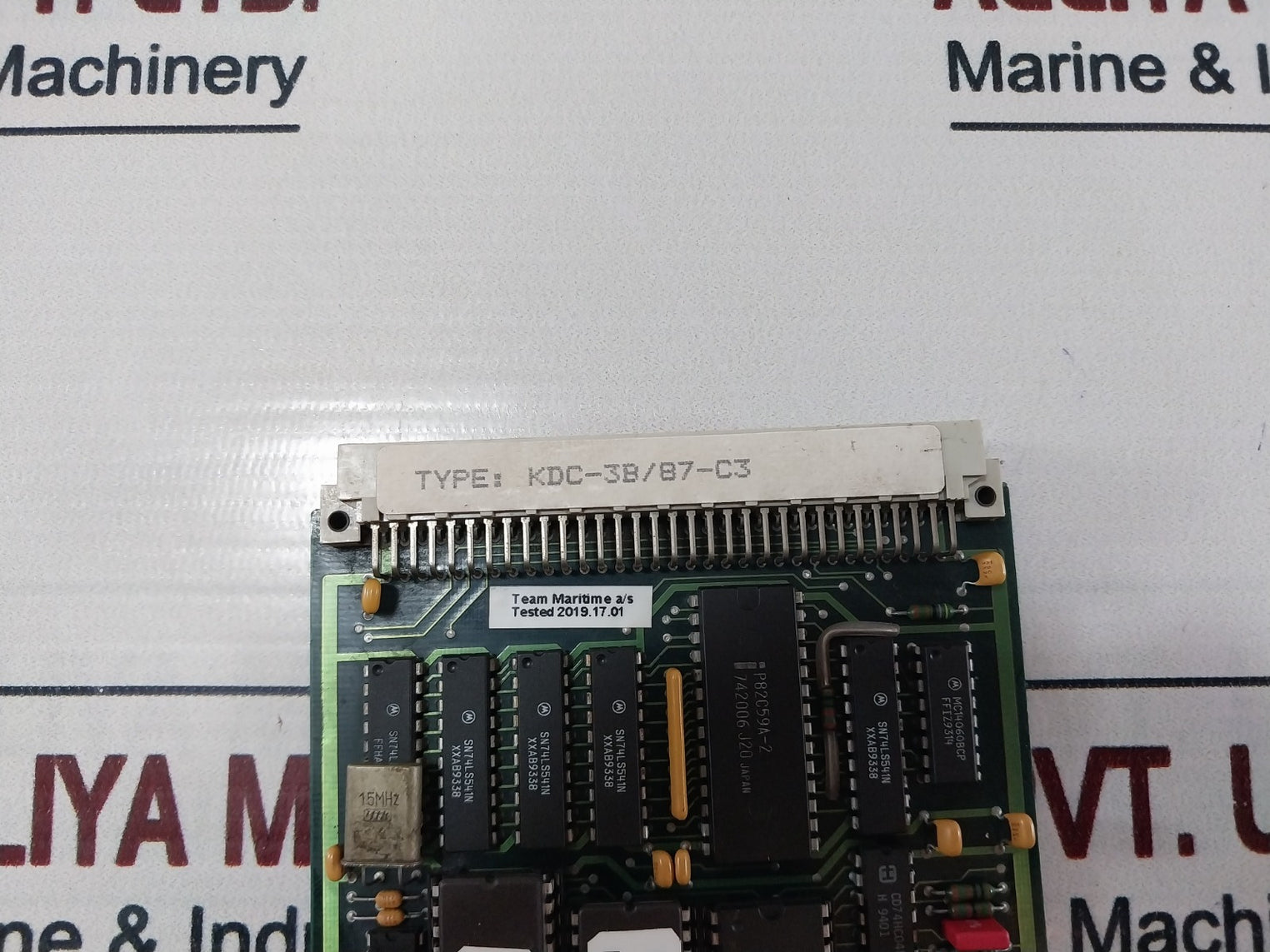Autronica Kdc-3B/87-c3 Micro Processor Board 7252-074.0001