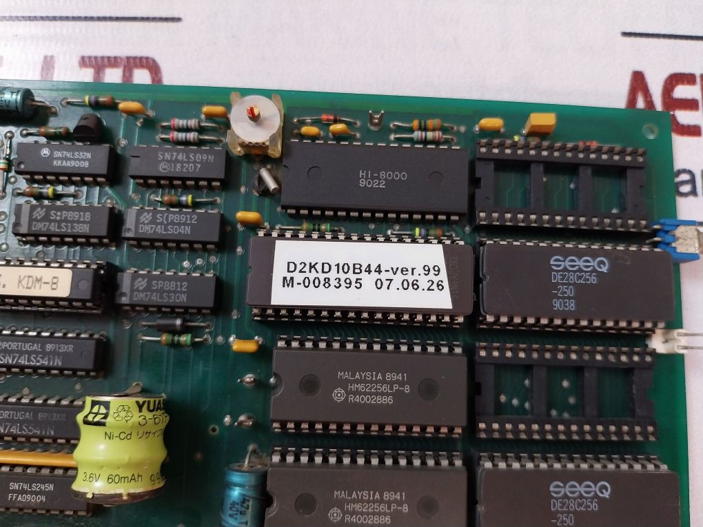 Autronica Kdm-8A/02-m3 Micro Processor Board