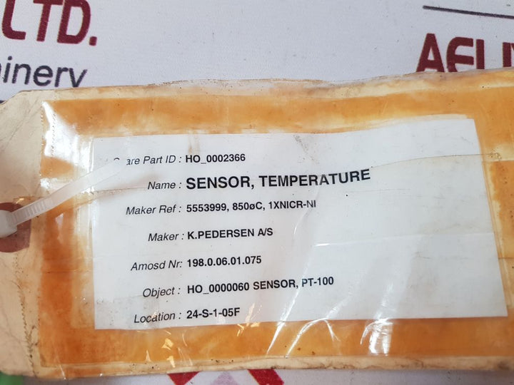 Autronica Mb158 S 286 K25 Temperature Sensor
