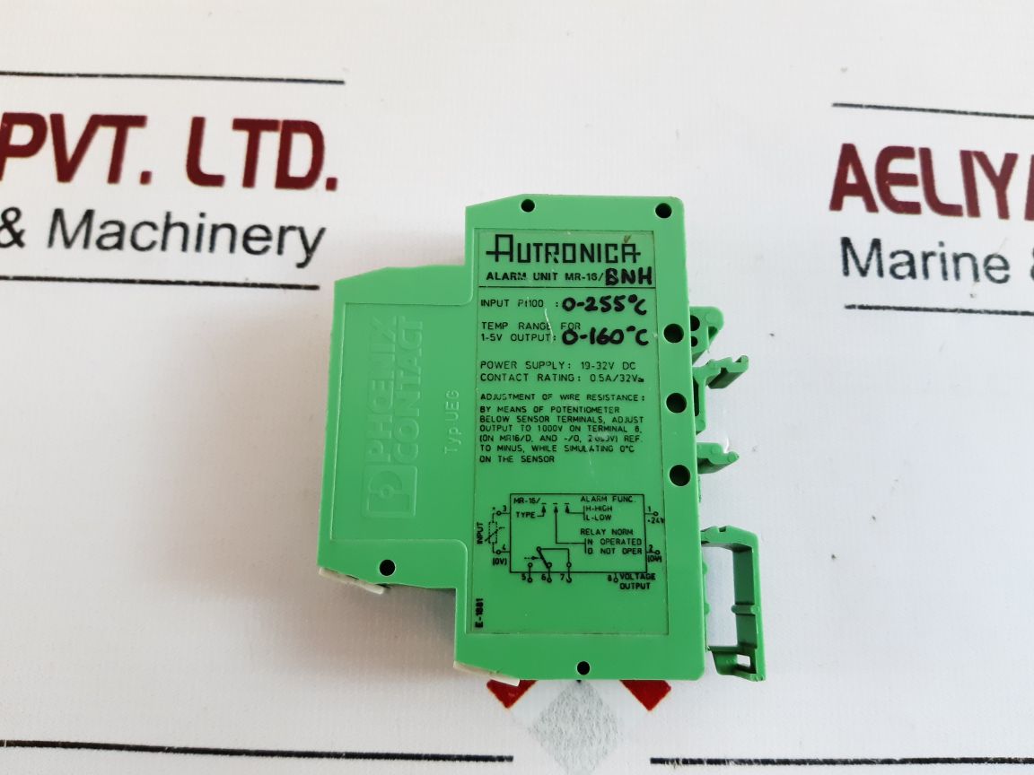 Autronica Mr-16Bnh Alarm Unit Ueg