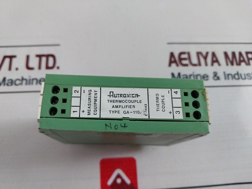 Autronica Phoenix Contact Ga-110A Thermocouple Amplifier 5/12W