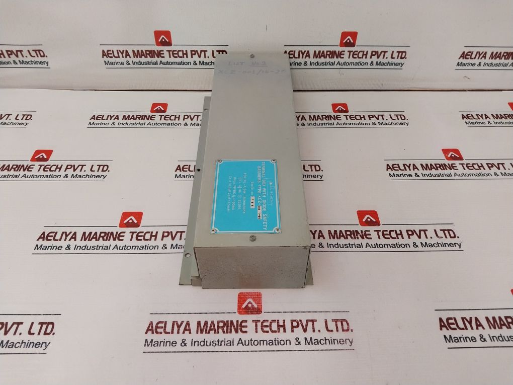 Autronica Xcz-001 Terminal Box With Diode Safety Barriers 19Vdc