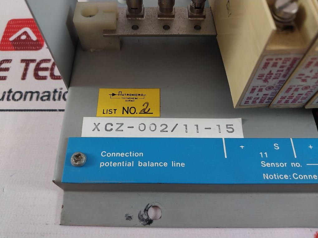 Autronica Xcz-002 11-15 Terminal Box With Diode Safety