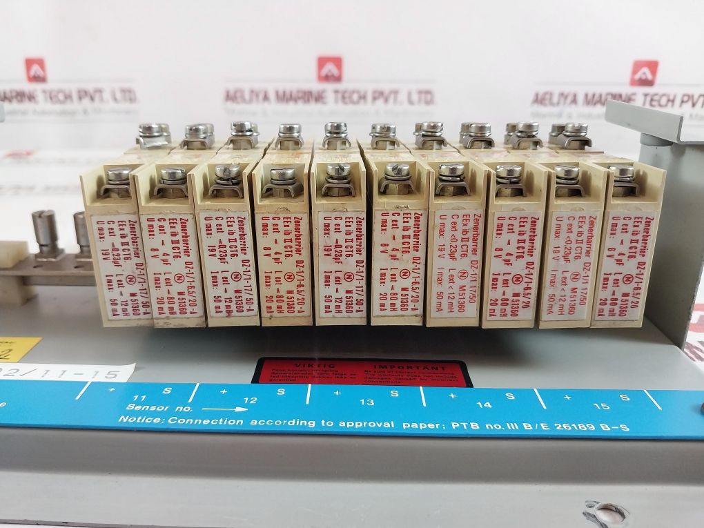Autronica Xcz-002 11-15 Terminal Box With Diode Safety