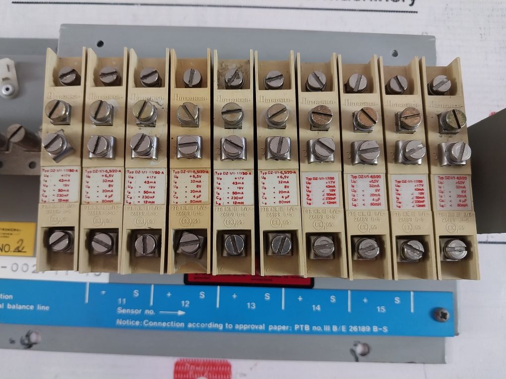 Autronica Xcz-002 11-15 Terminal Box With Diode Safety
