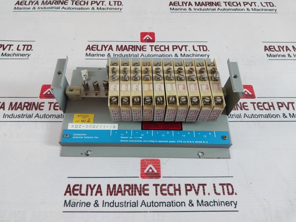 Autronica Xcz-002 11-15 Terminal Box With Diode Safety