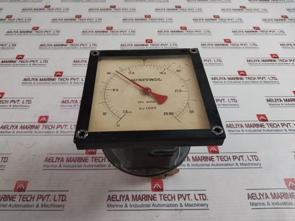 Auxitrol Ct150Mc Panel Meter 1.5-25.88 M (Not Working)